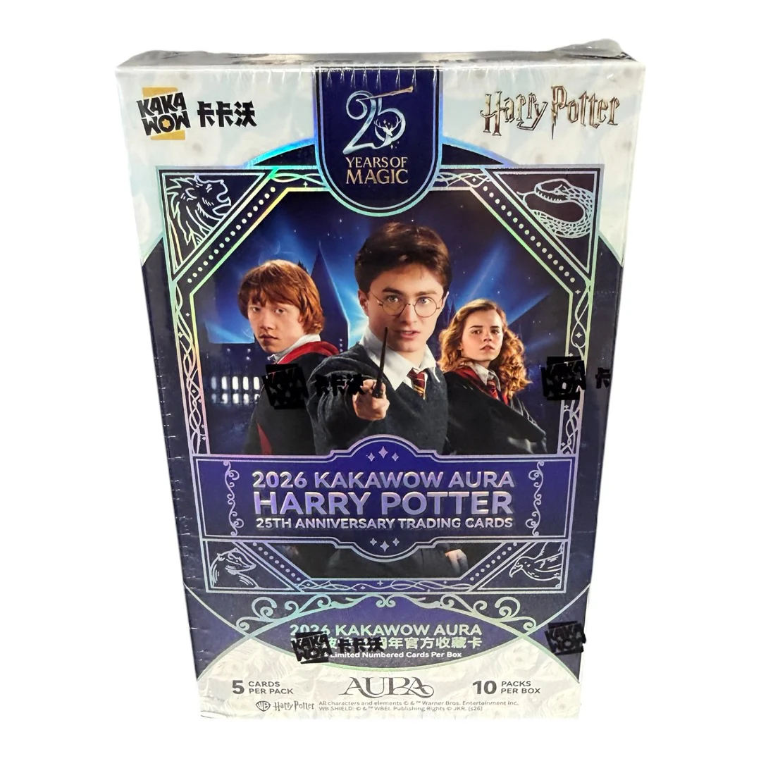 2026 Kakawow Aura Harry Potter 25th Anniversary Hobby Box