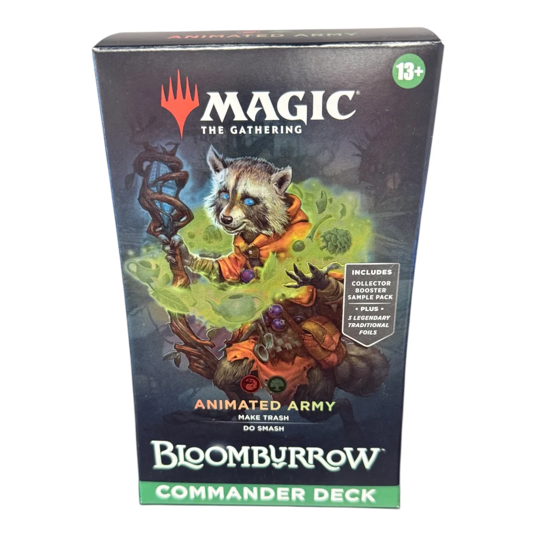 MTG Bloomburrow Animated Army Commander Deck