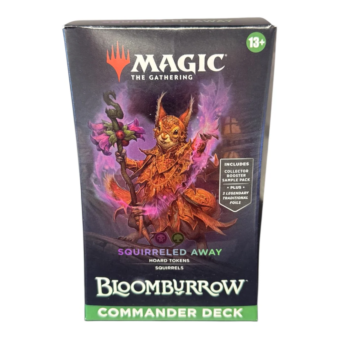 MTG Bloomburrow Squirreled Away Commander Deck