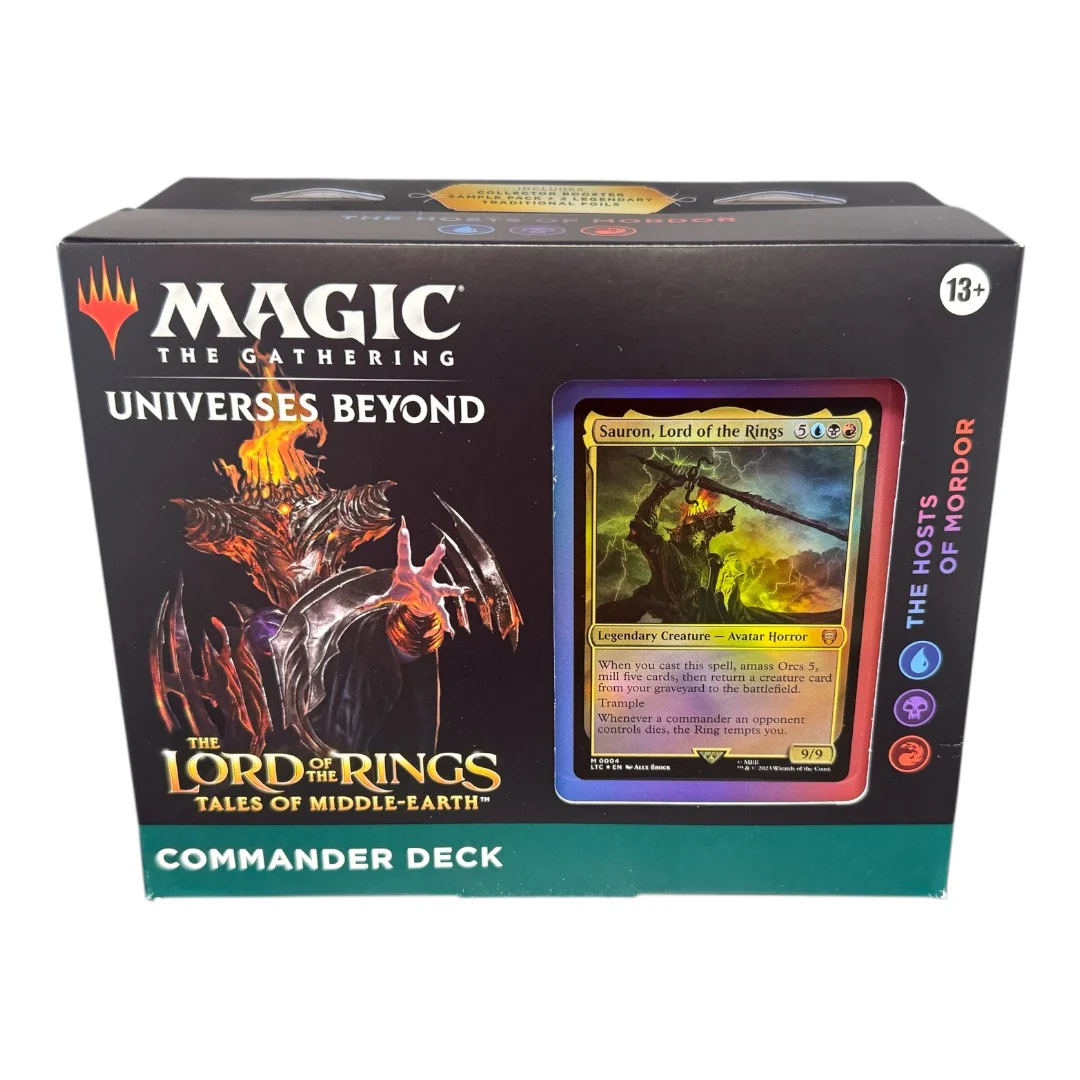 MTG Lord of the Rings The Hosts of Mordor Commander Deck