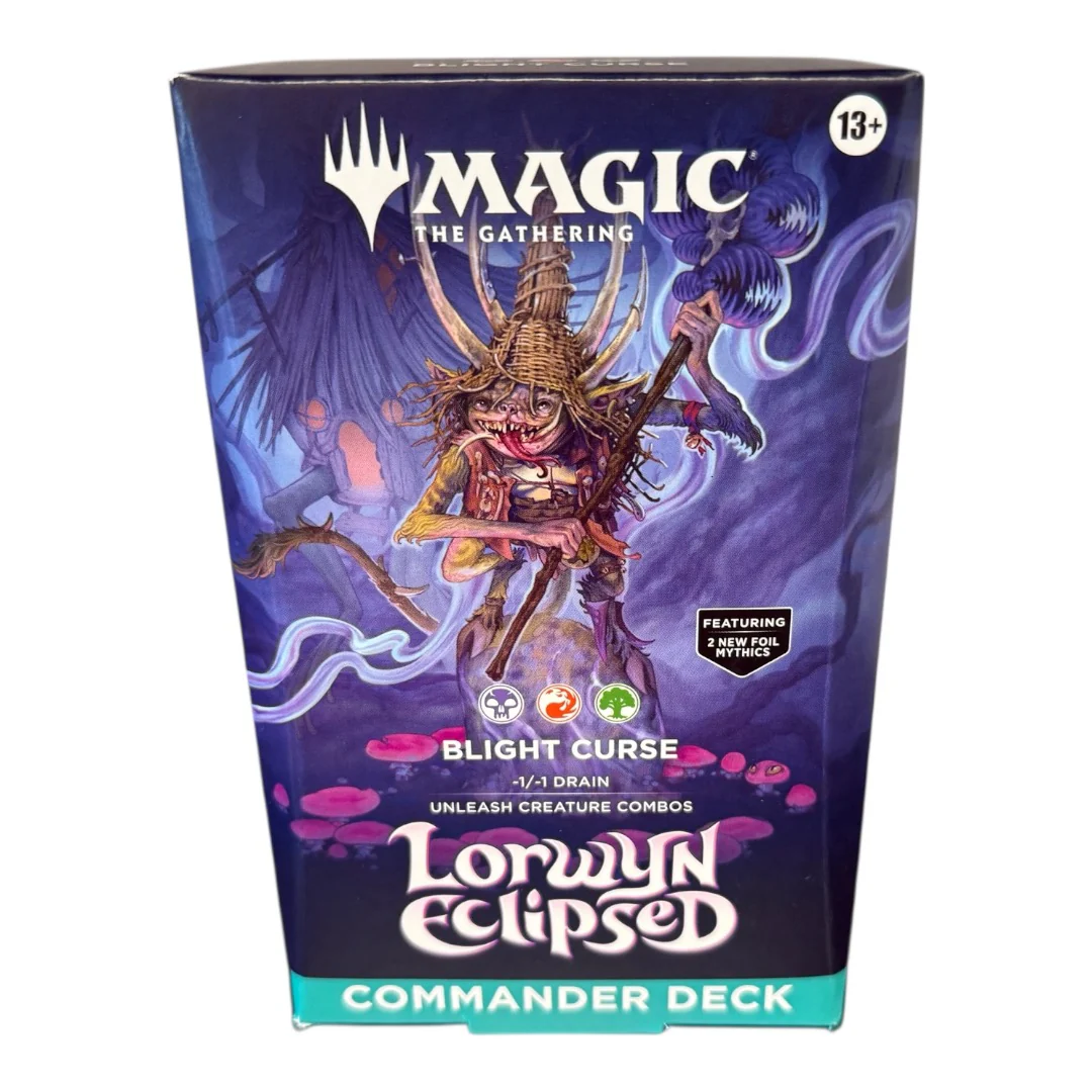 MTG Lorwyn Eclipsed Blight Curse Commander Deck