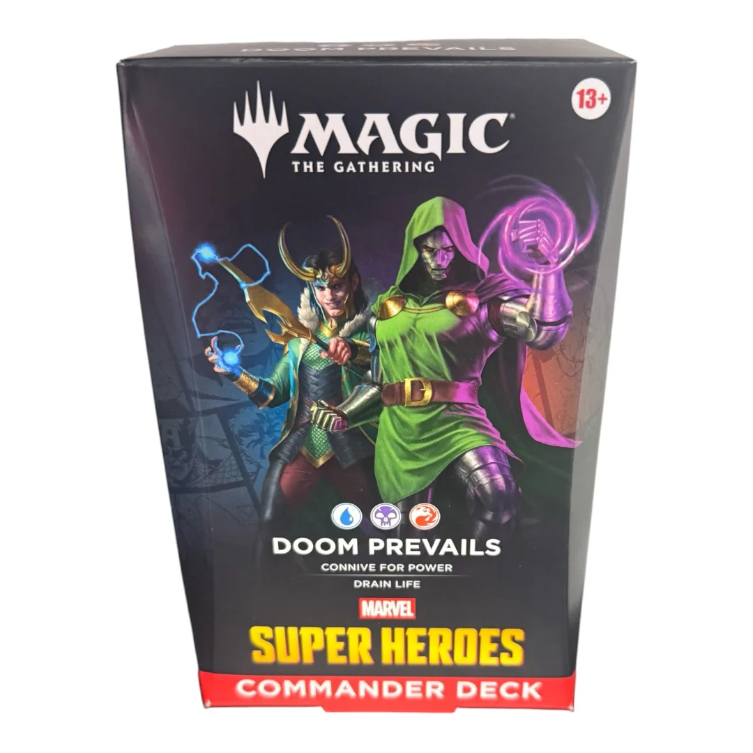 MTG Marvel Super Heroes Doom Prevails Commander Deck