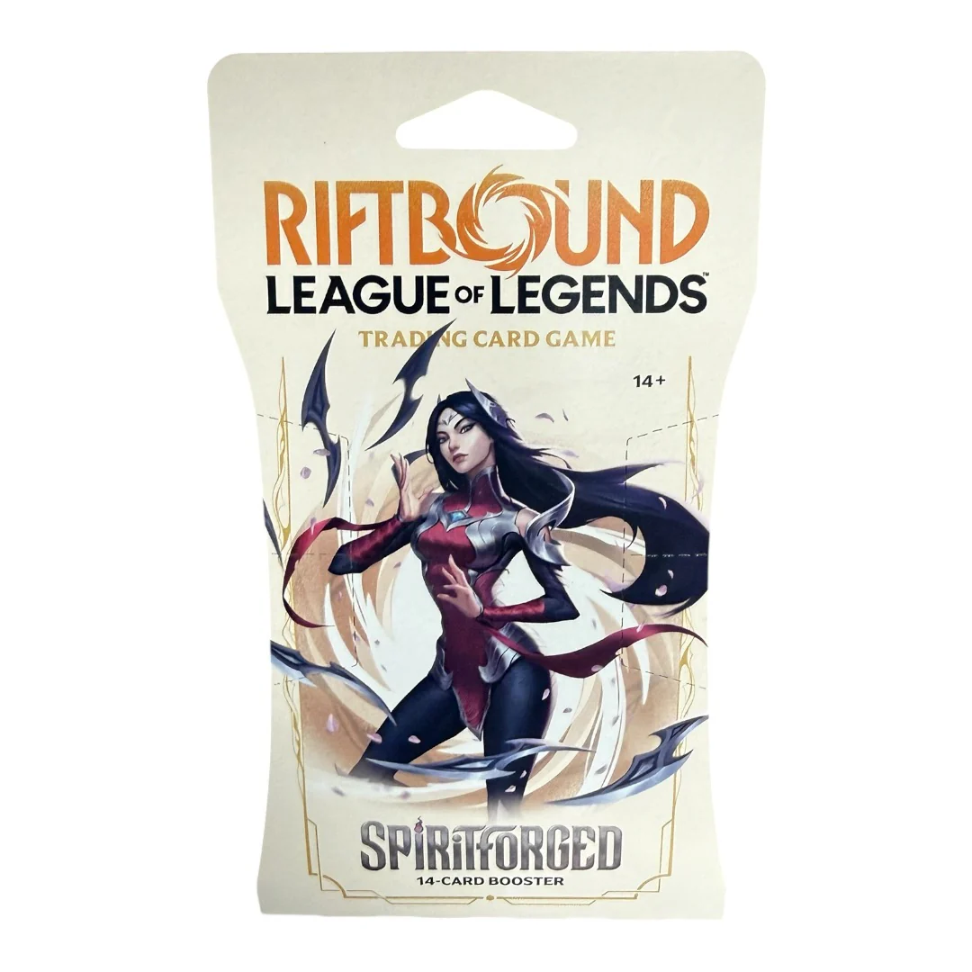 Riftbound League of Legends Spiritforged Sleeved Booster Pack